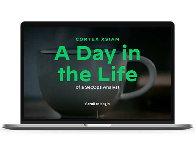 AI 기반 SecOps 플랫폼인 XSIAM을 경험해 보세요