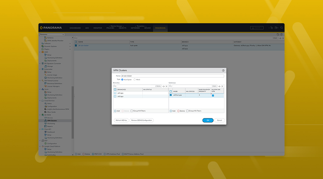 Prisma Access 허브로 지사 온보딩 간소화