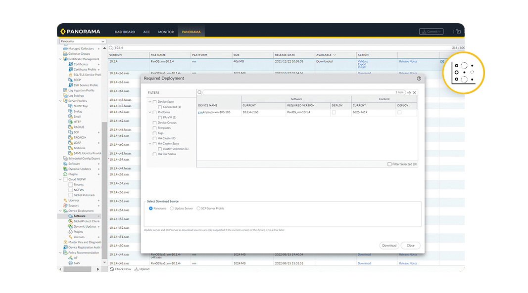 최신 PAN-OS® 보안 기술을 손쉽게 활용