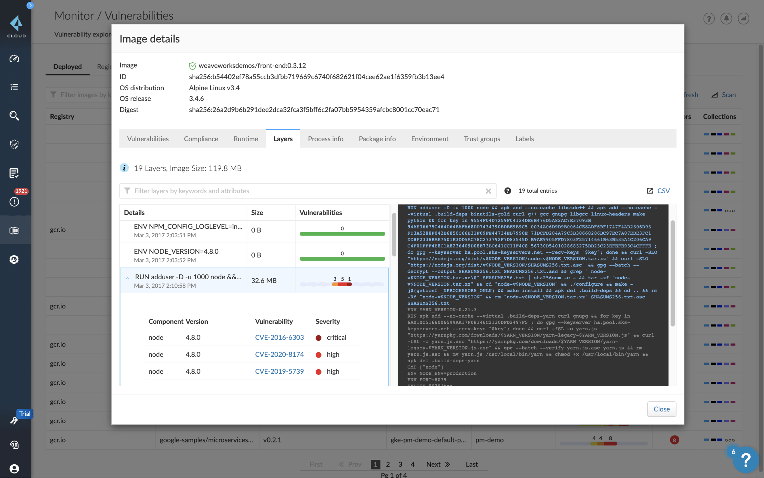 클라우드 워크로드 보호