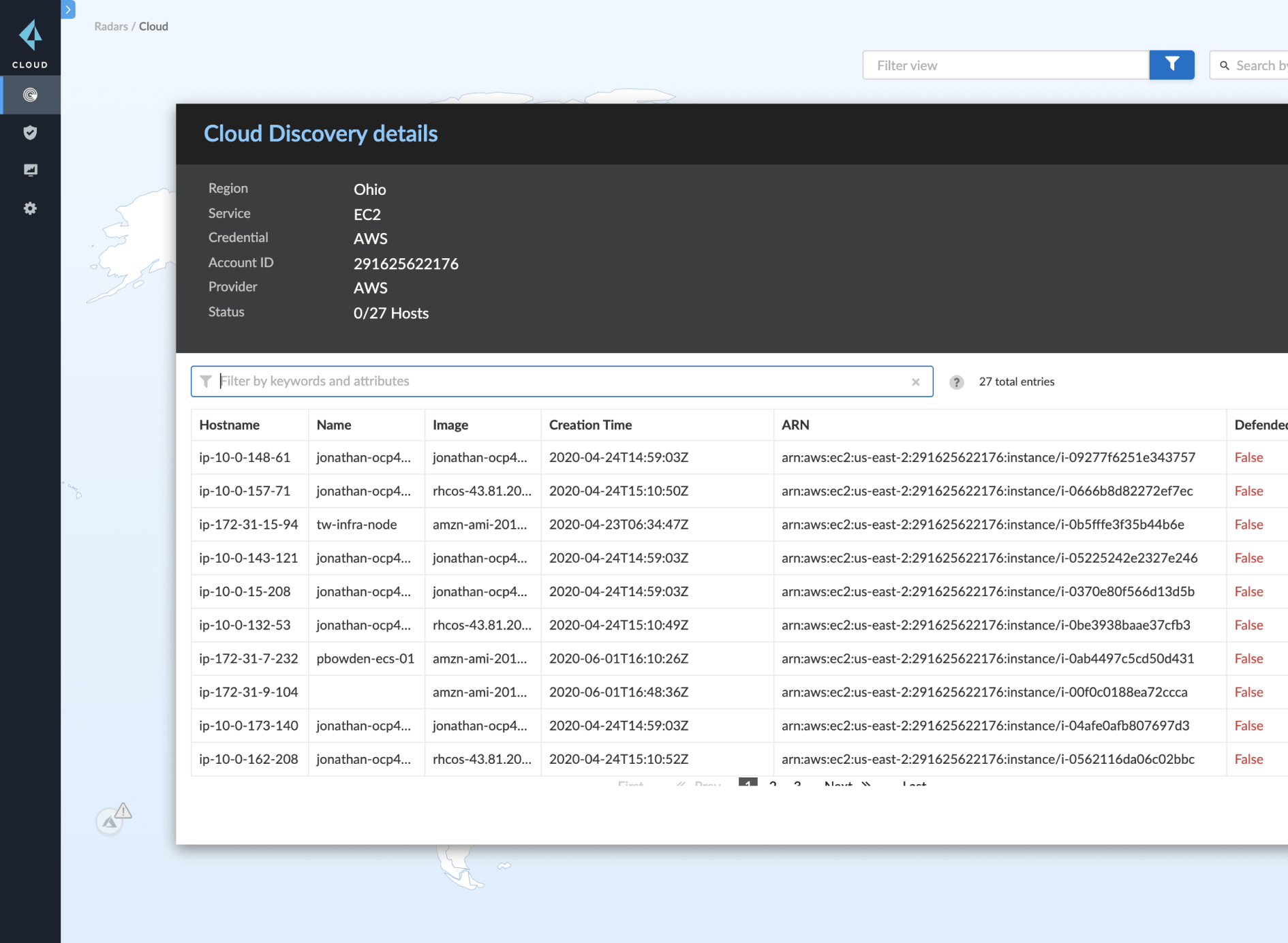 자동 검색 및 자동 보호 이미지
