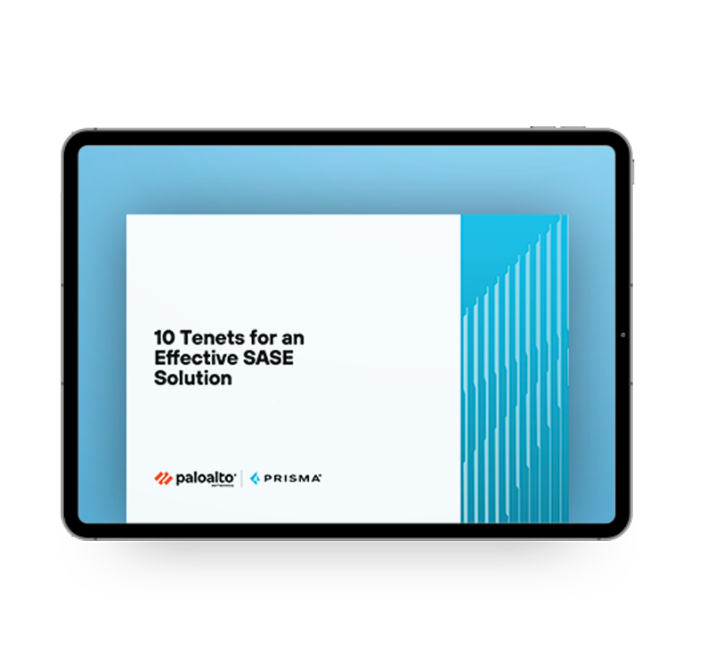 효과적인 SASE 솔루션의 10가지 원칙